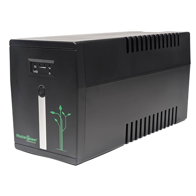 SAI 2000VA (1200W) MASTER POWER OFFLINE LED + 4x SCHUKO + RJ11
