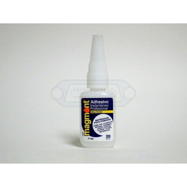 ADHESIVO INDUSTRIAL CIANOCRILATO 20GR.