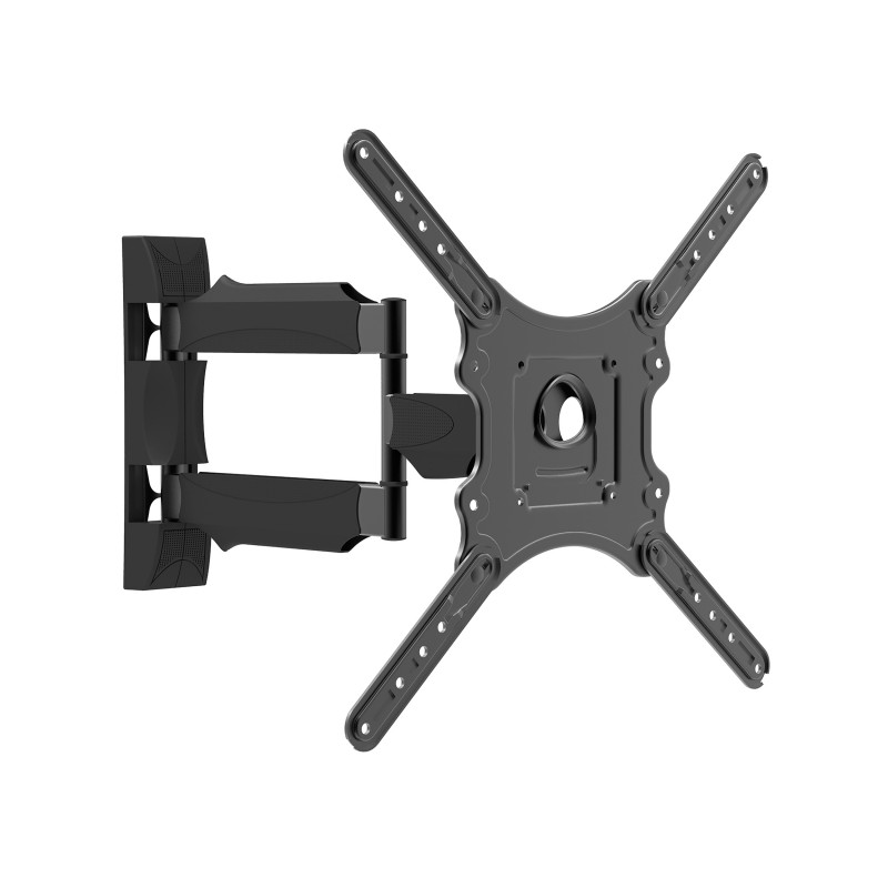 SOPORTE DE TV 17"/55" DCU ORIENTABLE PARED NEGRO 40Kg