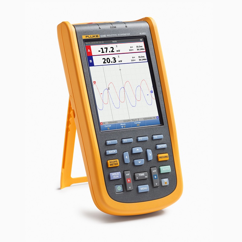 OSCILOSCOPIO PORTÁTIL SCOPEMETER 40MHZ FLUKE 124B/EU
