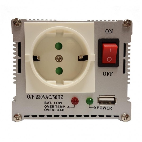 INVERSOR DC-AC 12V A 220V 300W S. MODIFICADA