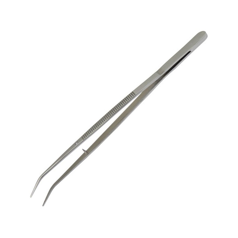 PINZA CURVA GRABADA DISMOER 15006 INOXIDABLE