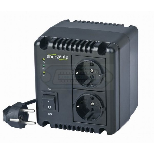 REGULADOR - ESTABILIZADOR VOLTAJE AC 220V AUTOMÁTICO 1000VA