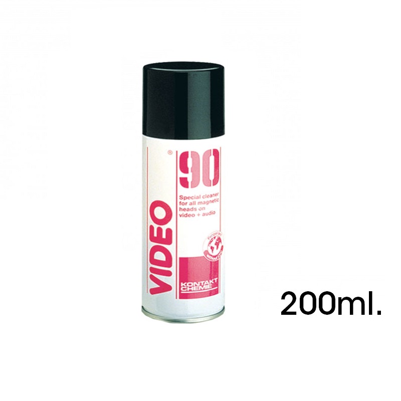 LIMPIADOR CABEZALES MAGNETICOS VIDEO 90 CRC 200ML.