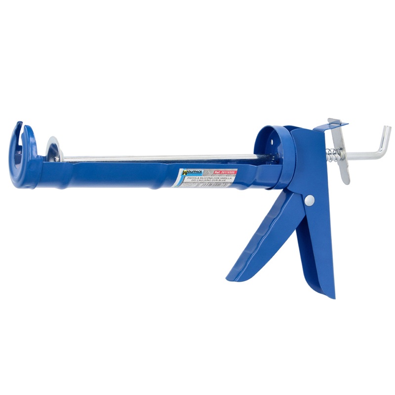 PISTOLA SILICONA BÁSICA (VARILLA DE EMPUJE) AZUL