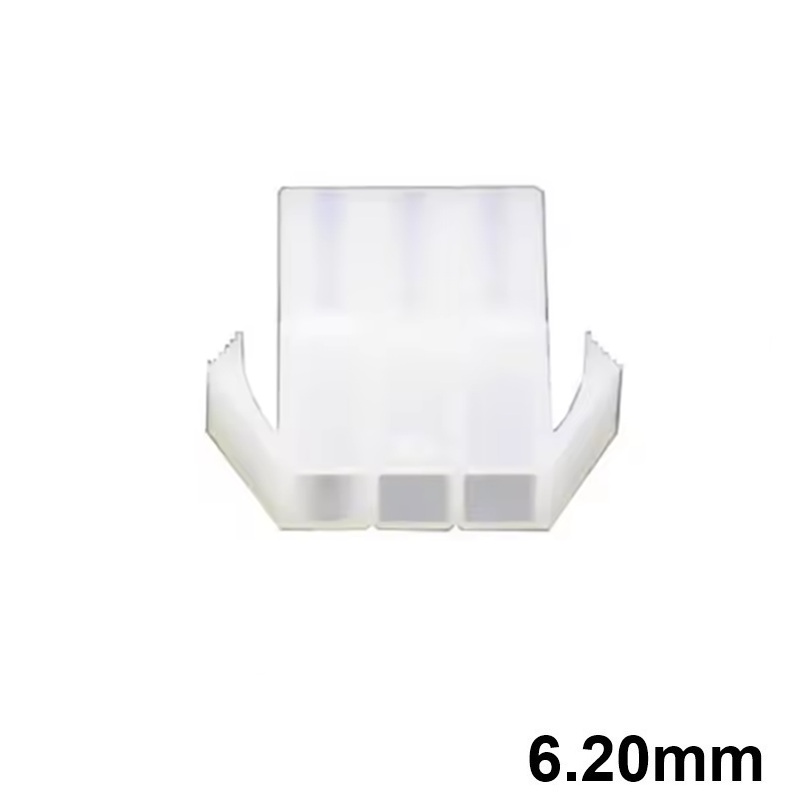 CONECTOR POWER 6.20mm 3C (3x1 FILA) MACHO AÉREO