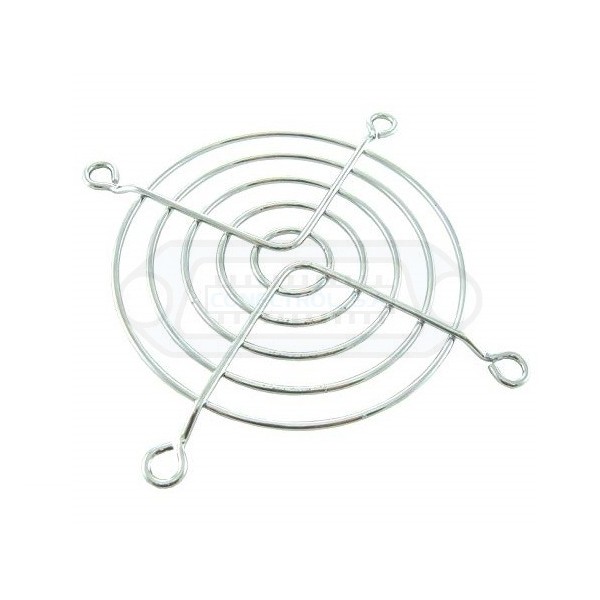 REJILLA VENTILADOR 80X80MM METÁLICA