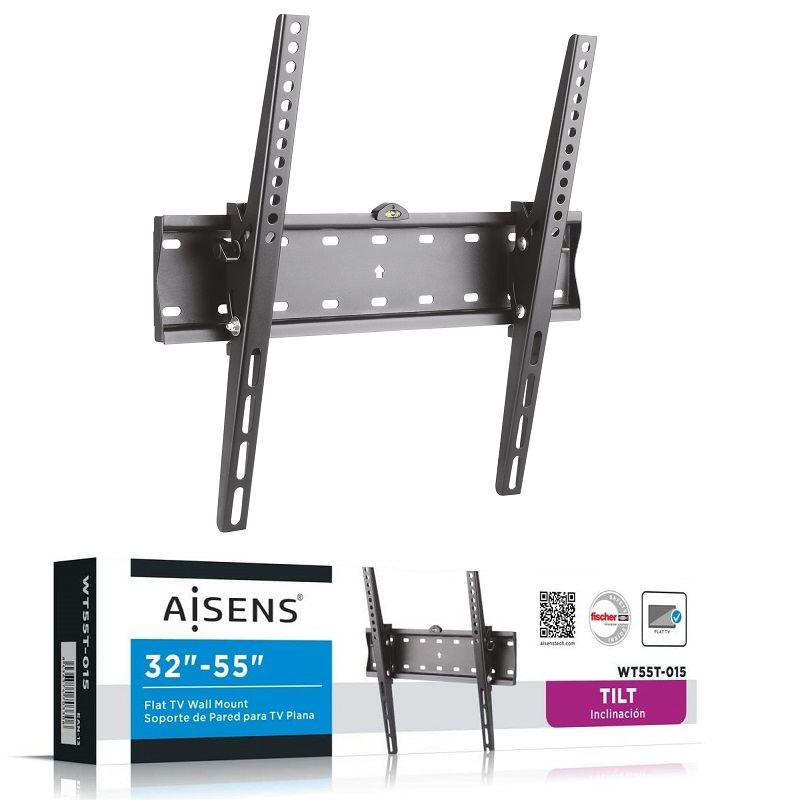 SOPORTE DE TV 32"/55" AISENS PARED INCLINABLE 40Kg