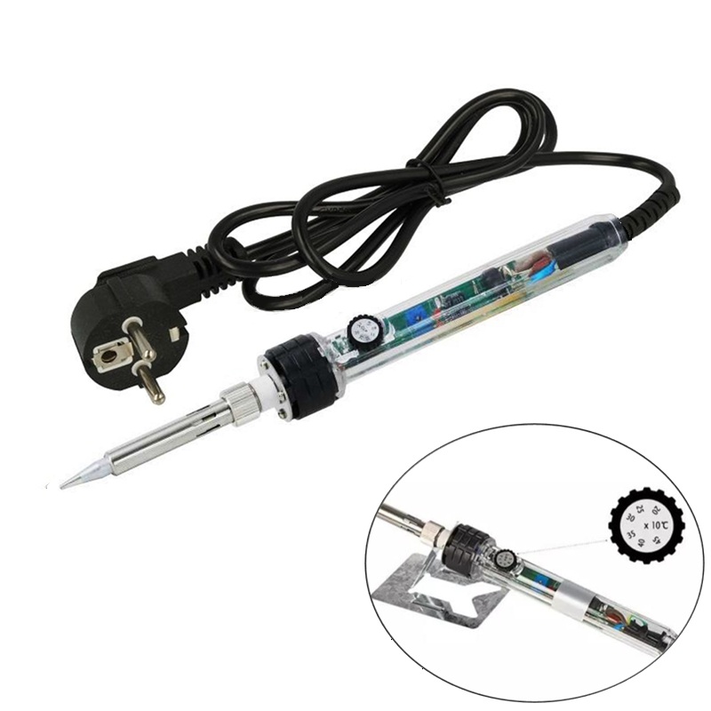 SOLDADOR TEMPERATURA REGULABLE 200/500ºC 50W ZD-708N
