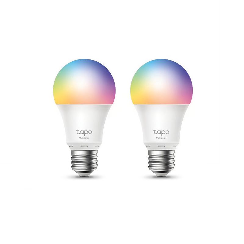 BOMBILLA TP-LINK TAPO SMART WIFI MULTICOLOR PACK 2U
