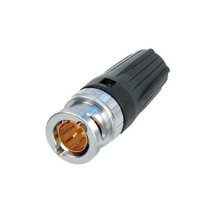 CONECTOR BNC MACHO RECTO NEUTRIK CRIMPAR RG59