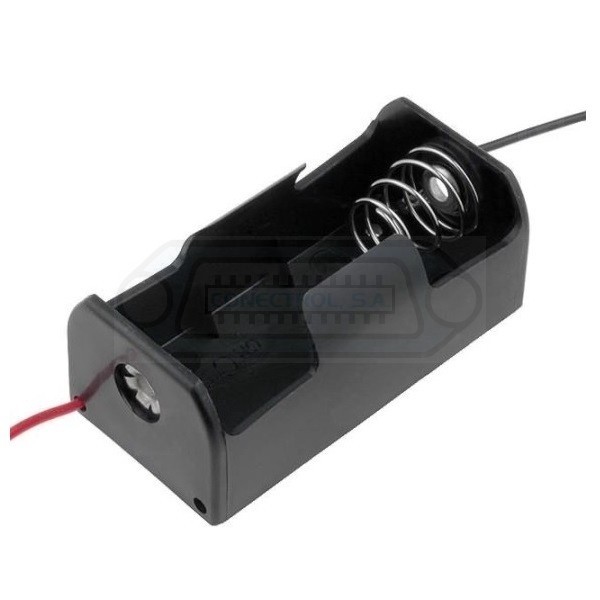 PORTAPILAS 1 PILA R14 (C) CON CABLE
