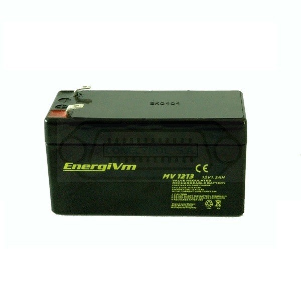 BATERÍA PLOMO AGM ENERGIVM 12V 1.3AH