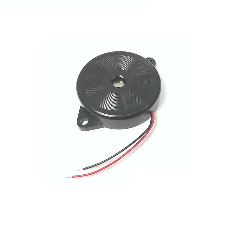 TRANSDUCTOR DE SONIDO PIEZO Ø34mm 1KHz 2 HILOS