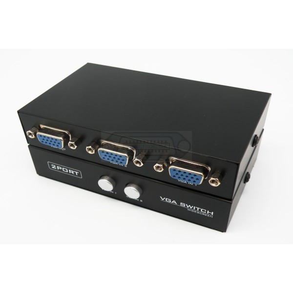 CONMUTADOR VGA 2 IN X 1 OUT MANUAL