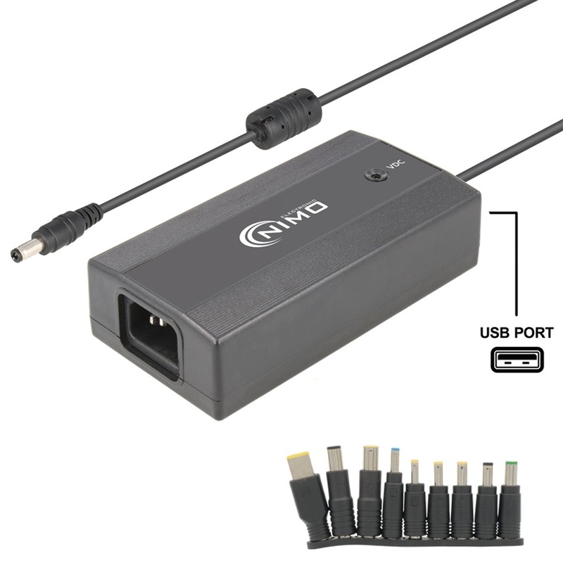 ALIMENTADOR UNIVERSAL 120W REGULABLE 12...24VDC + USB 5V/1A