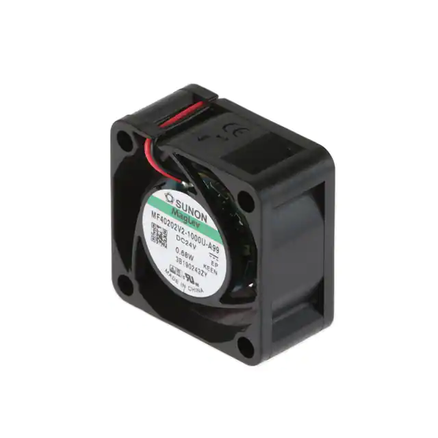 VENTILADOR AXIAL DC 24V SUNON 40x40x20mm 2 HILOS