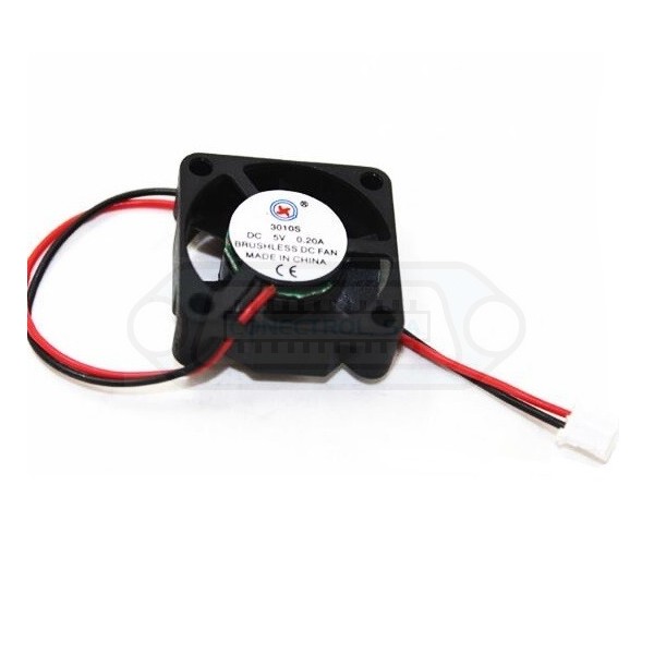 VENTILADOR AXIAL DC 5V 30x30x10mm CONECTOR 2P