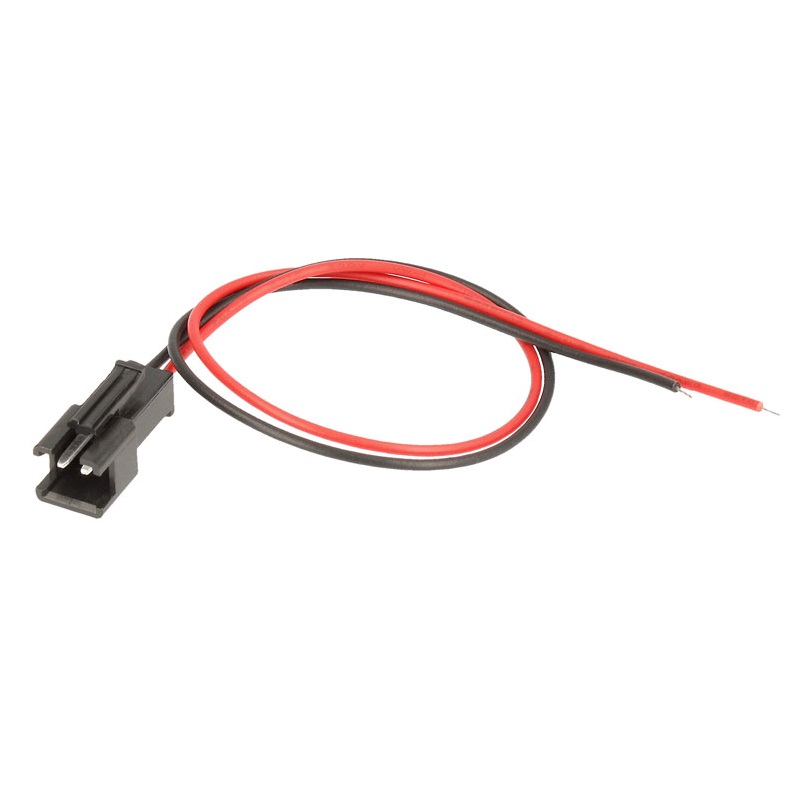 CONECTOR AÉREO 2P MACHO PASO 2.5mm (7.5x8.0x18.5mm)