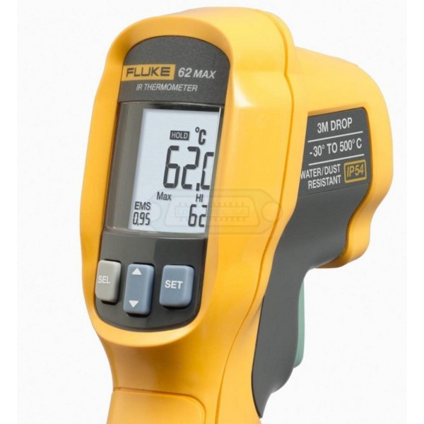TERMÓMETRO IR DIGITAL 500 ºC FLUKE 62 MAX