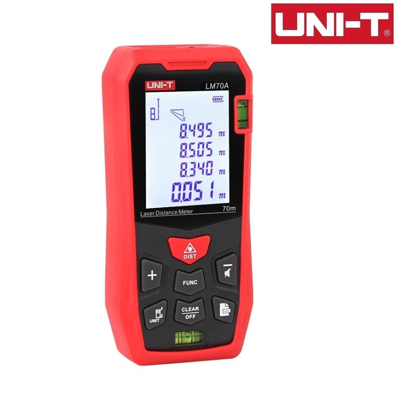 MEDIDOR LÁSER DE DISTANCIA 100m UNI-T AUTOCALIBRACIÓN