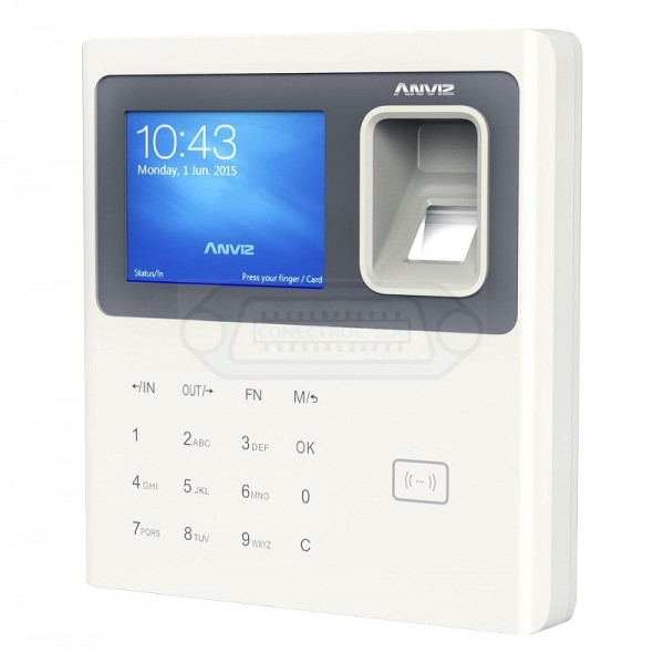 CONTROL DE PRESENCIA BIOMÉTRICO TCP/IP HUELLA/RFID/PIN