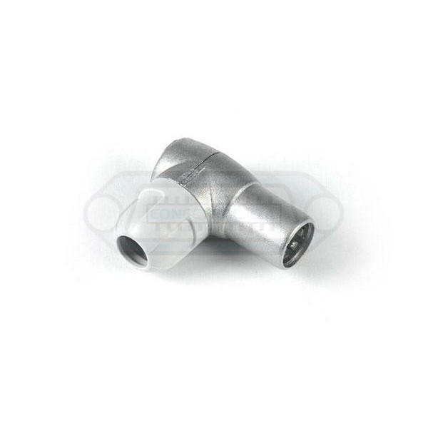 CONECTOR ANTENA TV "EASYF" MACHO 90º METALICO