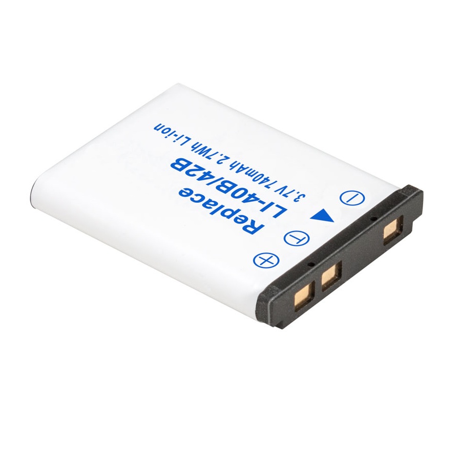 BATERÍA LITIO 3.7V 740mAh OLYMPUS LI40B/LI42B