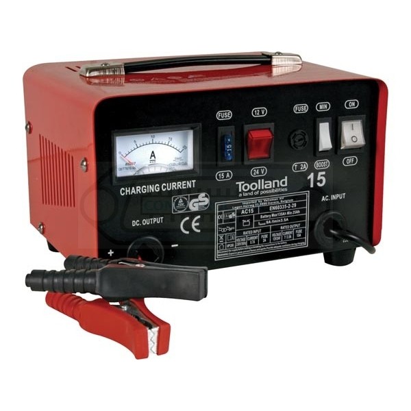 CARGADOR BATERÍAS PLOMO-ÁCIDO 12/24V FUNCIÓN BOOST 9A