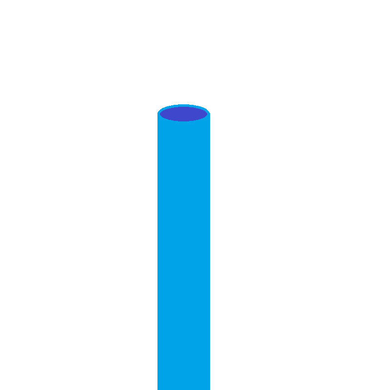TIRA TUBO TERMORETRÁCTIL Ø4.8MM. AZUL 1,2MTS.