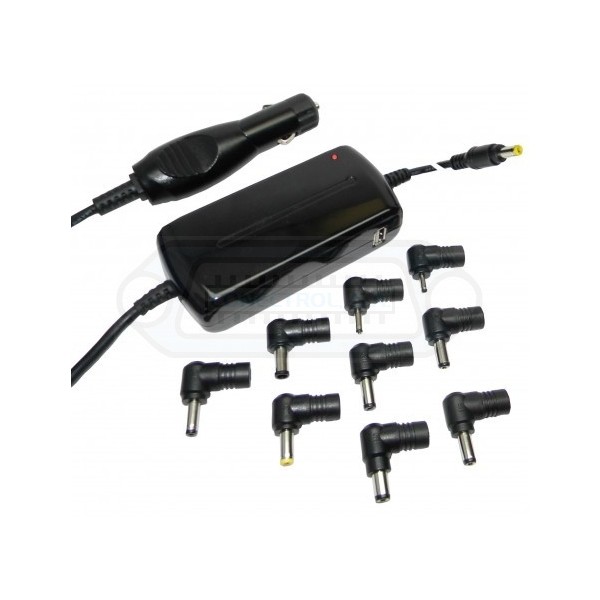 ALIMENTADOR UNIVERSAL COCHE DCU 72W DC/DC 12V OUT-15/18V/19/24V