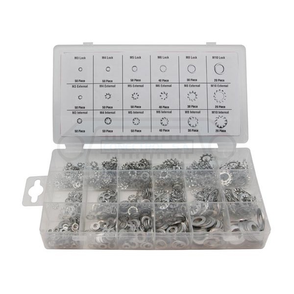JUEGO DE ARANDELAS 720 UDS.