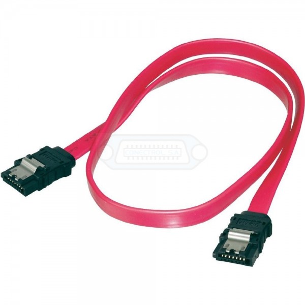 CABLE DE DATOS S-ATA II/III 0.5MTS RECTO-RECTO