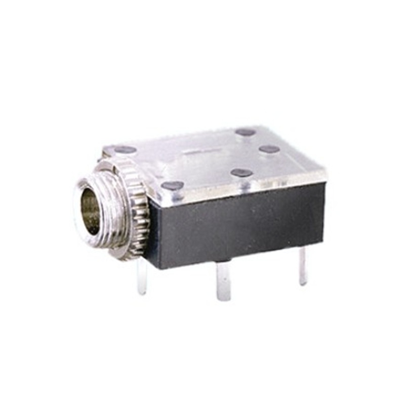 CONECTOR JACK 3.5mm HEMBRA ESTÉREO C.I. CON DESCONEXION