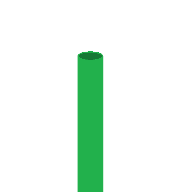TIRA TUBO TERMORETRÁCTIL Ø4.8MM. VERDE 1,2MTS.