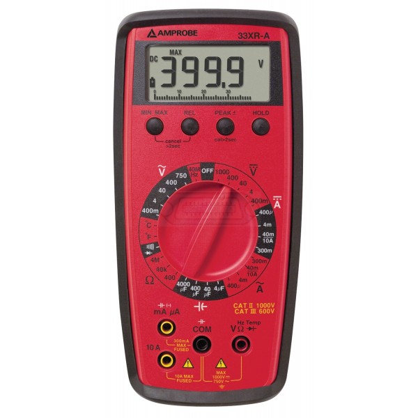 MULTIMETRO DIGITAL AMPROBE 33XR-A PROFESIONAL