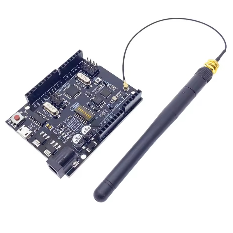 PLACA DESARROLLO UNO R3 CON WIFI ATMEGA328P, ESP8266, USB-TTL CH340G