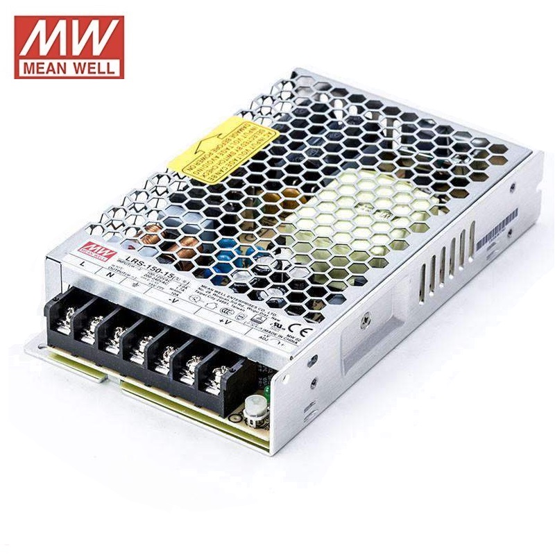FUENTE ALIMENTACIÓN DC 15V 10A 150W CONMUTADA MEAN WELL