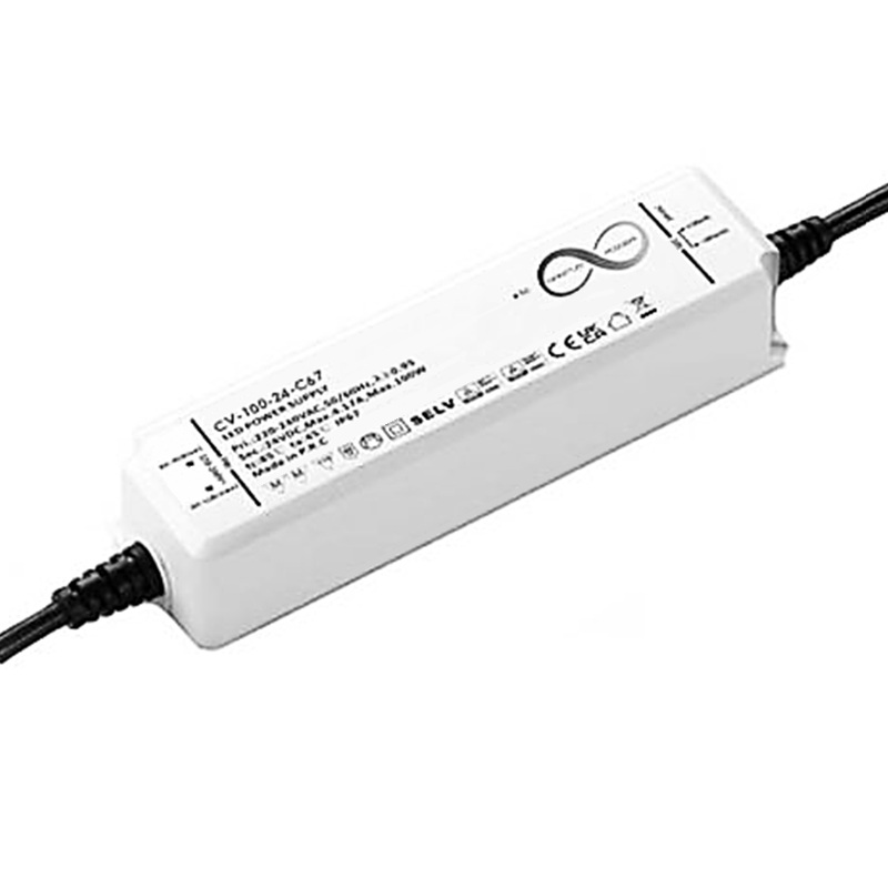 DRIVER LED IP67 12VDC 8.33A 100W TENSIÓN CONSTANTE