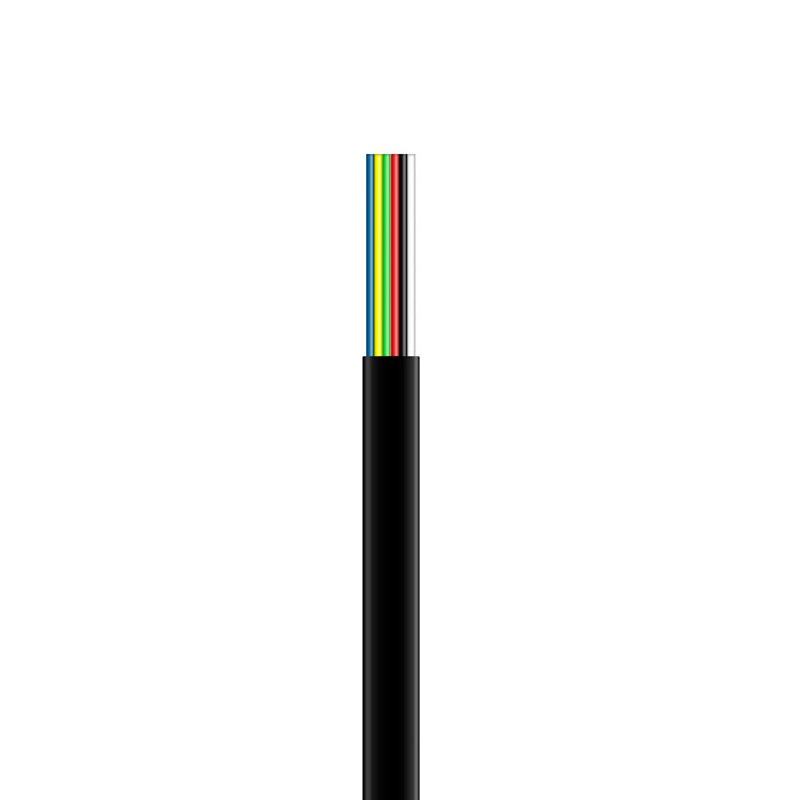 CABLE TELEFONICO PLANO 6 VIAS NEGRO