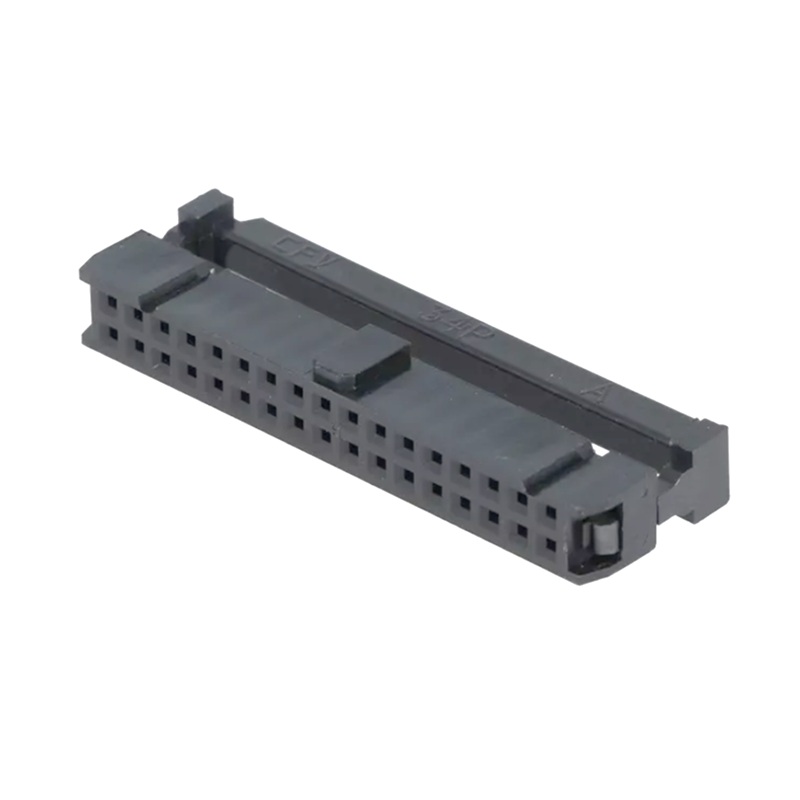 CONECTOR IDC 34P (2Lx17P) HEMBRA 2.54mm CRIMPAR CINTA PLANA