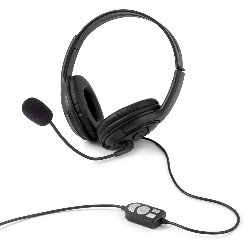 AURICULARES USB SUPRAAURALES COOLBOX COOLCHAT U1 MICRO/VOLUMEN