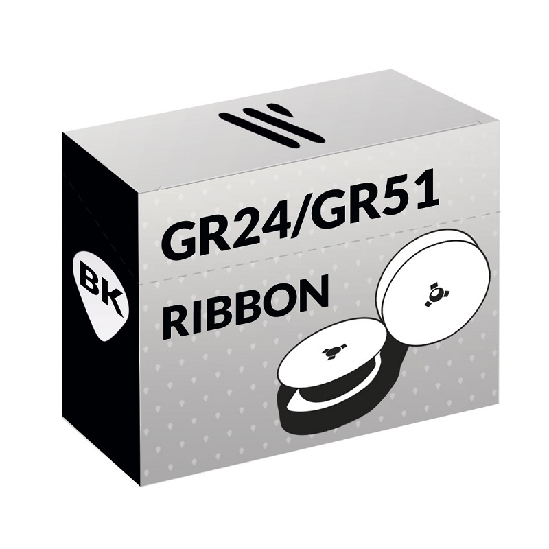CINTA NYLON 12.7mm RIBBON NEGRA 5.5M
