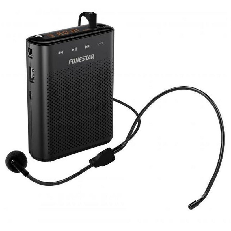 AMPLIFICADOR PORTÁTIL PERSONAL CON MICRÓFONO