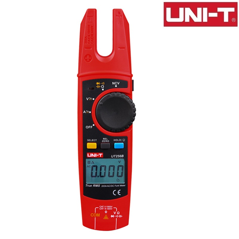 PINZA AMPERIMÉTRICA TRMS UNI-T AC/DC 200A 750VCA/1000VCC