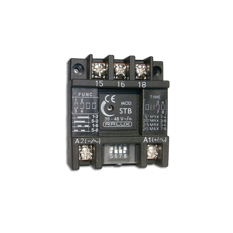 RELÉ TEMPORIZADO MULTIFUNCIÓN RALUX 36-48V DC/AC