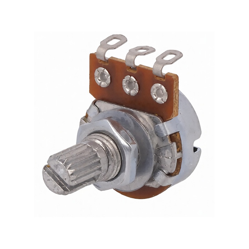 POTENCIÓMETRO PANEL LINEAL 10K METAL EJE MINI 6mm