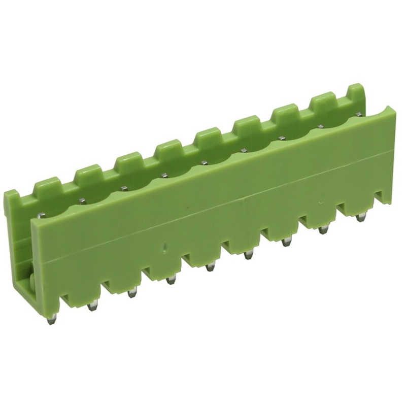 CLEMA ENCHUFABLE 9P MACHO 5.08mm PCB RECTO