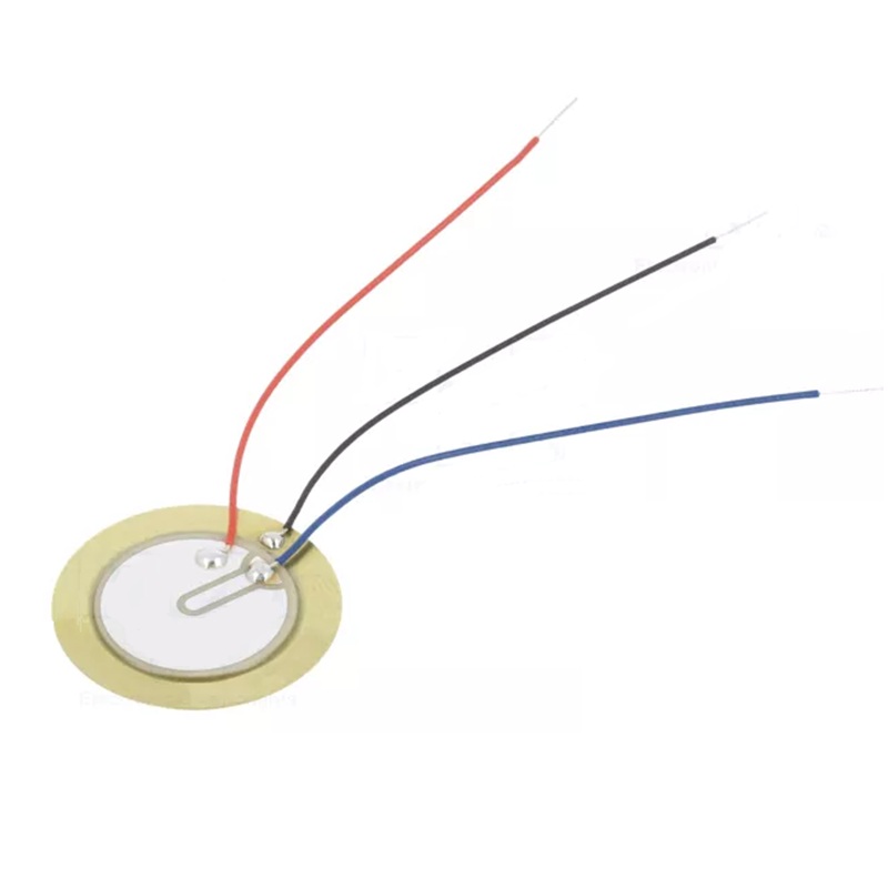 TRANSDUCTOR DE SONIDO PIEZO Ø41mm 2.2KHz 24nF 3 HILOS