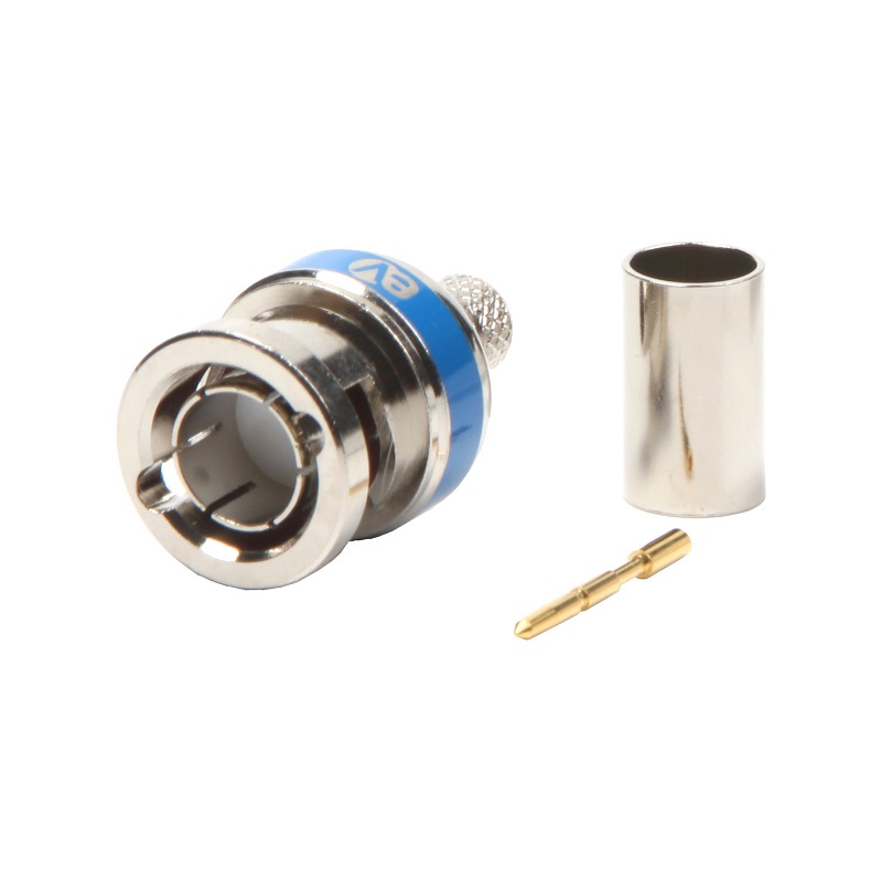 CONECTOR SDI HD/3G VK6 MACHO CRIMPAR (0.80/3.75/6.00)